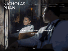 Tablet Screenshot of nicholas-phan.com